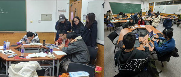 20241212-BB贝博艾弗森官方网站荣获“高校学业辅导优秀案例”一等奖1项、二等奖2项-蔡近知(摄)-答疑坊:基础课程答疑.png