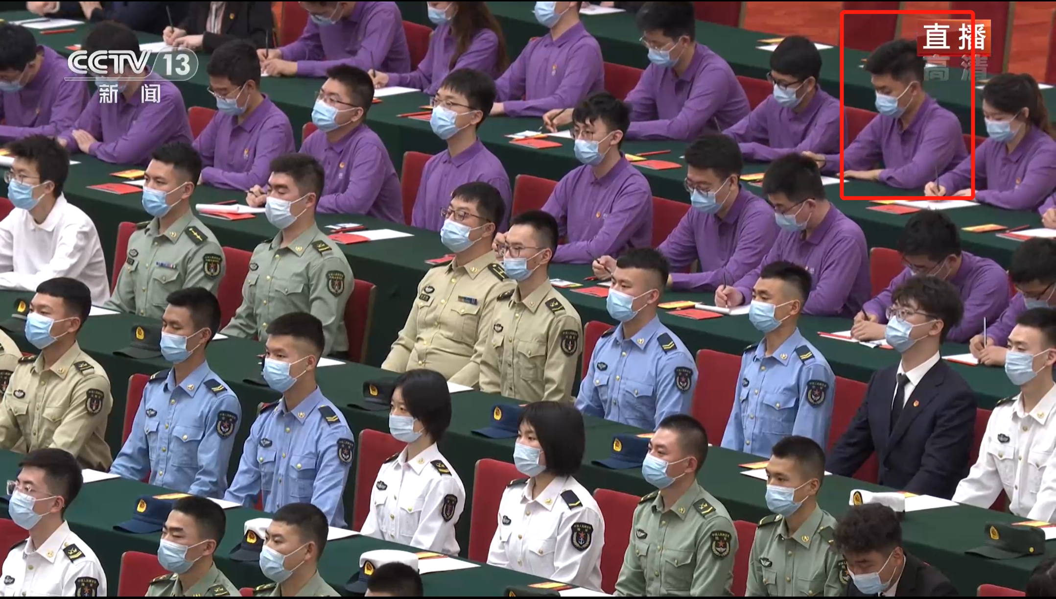 20220510-BB贝博艾弗森官方网站博士生讲师团专题学习习近平总书记在庆祝中国共产主义青年团成立100周年大会上的重要讲话精神-田楚妍-林晨现场参会.2.png